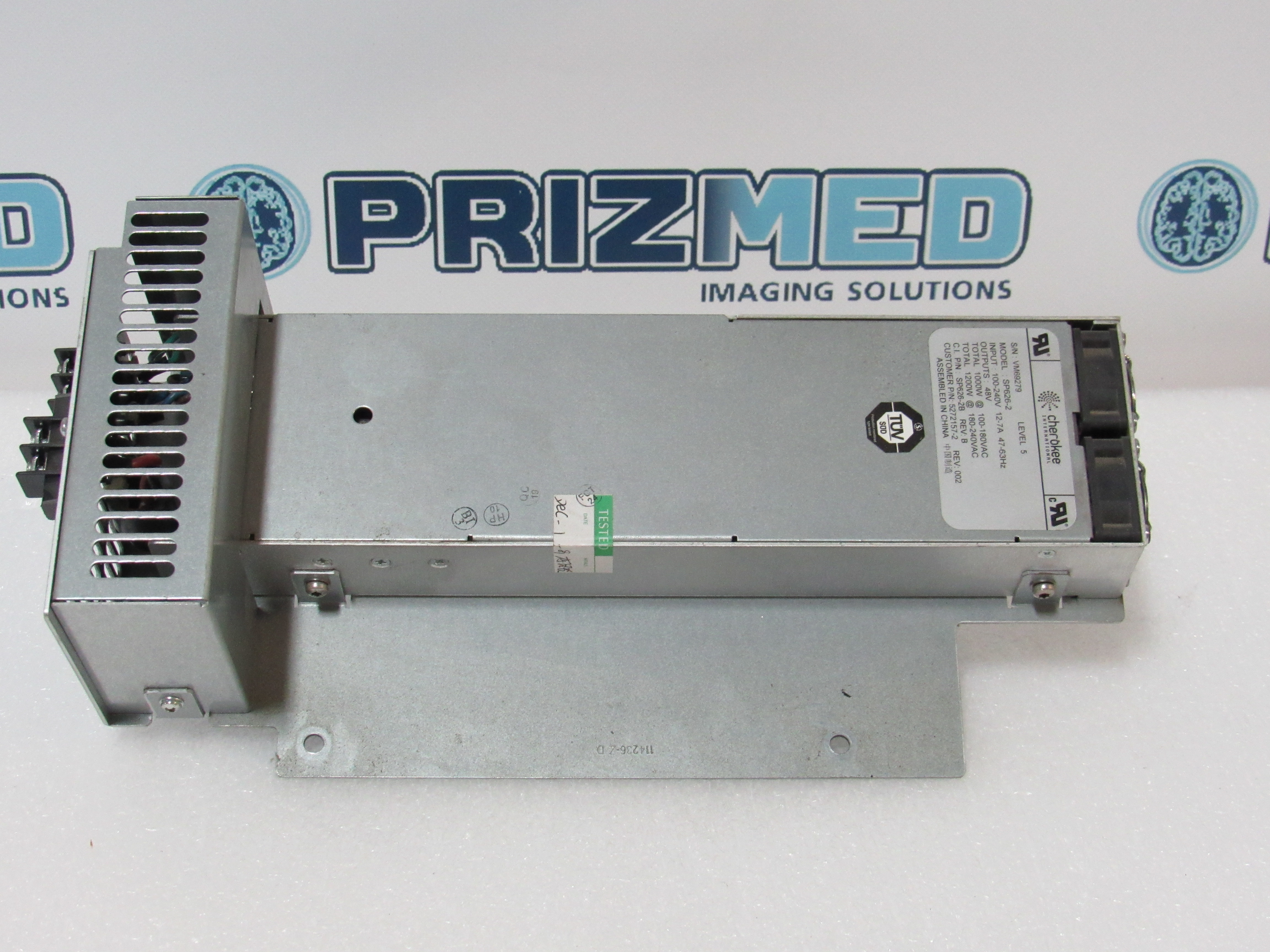 SP626-2 – GE LIGHT SPEED VCT